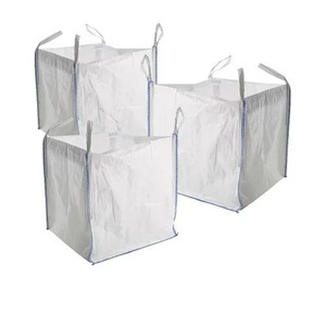 Heavy Duty FIBC Jumbo <b>Bag</b> 1 Ton PP Woven Bulk Storage <b>Bag</b> with Lifting Loops OEM Supply 1000 kg load capacity - Product Image 1