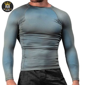 ชุดฟิตเนสสีพื้นแขนยาวสวมใส่สบายและแห้งเร็วพร้อมคุณสมบัติป้องกันรังสียูวีและ UPF50 - Product Image 6