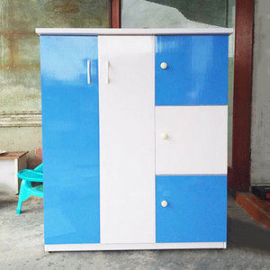 Armario Convertible de Plástico para Niños, Mueble Plegable para Guardar Ropa en Apartamentos, Talleres y Gimnasios - Product Image 1