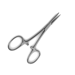 Ensemble de ciseaux hémostatiques en acier inoxydable de 5 pouces sur mesure, instrument chirurgical manuel, forceps à verrouillage droit, CE - Product Image 6