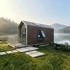 Maison conteneur préfabriquée modulaire 3x6 <span class=keywords><strong>de</strong></span> 30 m² en laine <span class=keywords><strong>de</strong></span> roche, pliable, DIY, avec <span class=keywords><strong>salle</strong></span> <span class=keywords><strong>de</strong></span> <span class=keywords><strong>bain</strong></span>, prête à l'emploi - Product Image 2