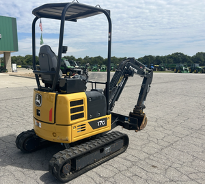 Excavatrice compacte Johnn Deerre 17G avec moteur diesel de 16 CV et composants principaux : moteur, pompe, boîte de vitesses - Product Image 5