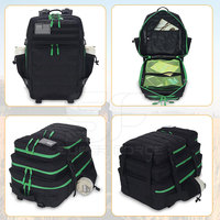 Sac tactique multifonctionnel avec poche avant à accès rapide et ceinture réglable Sac tactique avec intérieur spacieux