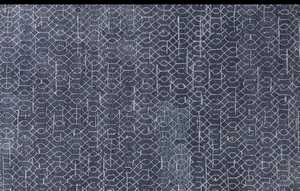 Ballard Royal Landon Beige 100% Alfombra de área de lana Estilo parsiano hecho a mano Patrón abstracto con mechones Tamaño personalizado para ejercicio de picnic - Product Image 4