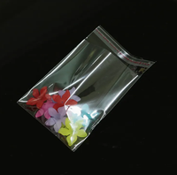 Sacs en plastique transparents personnalisés en OPP, auto-adhésifs, pour vêtements, bonbons, fruits, petits objets, pochettes en PE, CPE, auto-scellantes