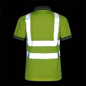 Camisa reflectante Ropa de trabajo de alta visibilidad Hombres Transpirable Ligero Seguridad Camiseta reflectante Durable Cómodo - Product Image 3