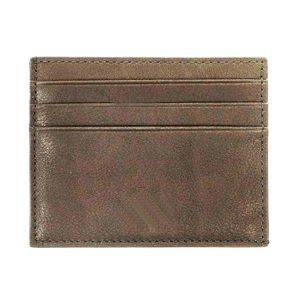 Práctico Tarjetero con bloqueo RFID de negocios, billetera de grano de madera de cuero genuino para hombres y mujeres, fácil de usar con tarjetas de crédito - Product Image 3