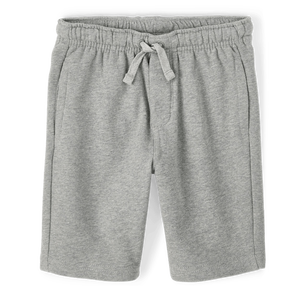 Gymboree Boys Pantalones cortos de lana gris Uniformes escolares con bolsillos laterales inclinados y traseros Loose Fit Playproof Collection - Product Image 3