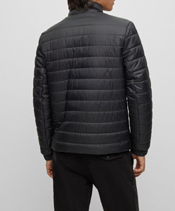 Chaqueta Bomber de Invierno para Hombre, Estilo Urbano, Tallas Grandes, OEM/ODM, Alta Calidad, Ligera, Bloques de Color, Impermeable, de Lona - Product Image 2