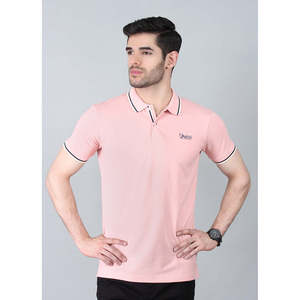 EUGENE Classique 100% Polyester Spandex pour Polo Brodé Techniques Respirant Tissu Gaufré Uni Manches Courtes 6XL - Product Image 1