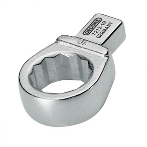 GEDORE 7212-10 <b>Key</b> 10 mm <b>Ring</b> Insertion Tool with 9 X 12 mm CV Steel for Dental Drill & <b>Accessories</b> White - Product Image 3