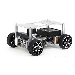 UGV 4WD Wheeled <b>Robot</b> Car Platform Independent Suspension System Metal Chassis Kit Supports <b>Remote</b> <b>Control</b> Driving - Product Image 1