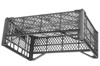 DPK33 Caisses en plastique durables et pratiques Assiettes et bols 50x37x18cm Usage alimentaire industriel
