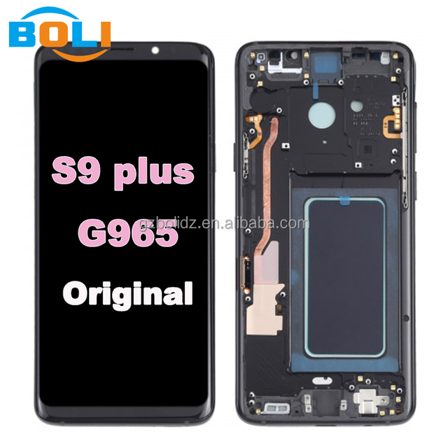 100% Original S9+ Screen Replacement for Samsung Phone Lcd S8+ Display for Samsung S9 Screen for S10 S9 S8 Plus OLED LCD Screen