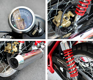 Espejo Retrovisor Lateral Deportivo para Motocicleta CGX150 de Inyección Electrónica, Espejo Retrovisor Lateral Deportivo para Motocicleta de Gasolina - Product Image 4