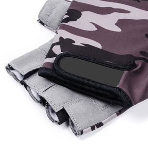 Gants de musculation en cuir pour hommes et femmes, réglables, antidérapants, imperméables, pour l'entraînement physique, avec logo personnalisé - Product Image 3