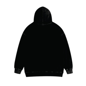 Sudadera con Capucha de Moda con Estampado DTG Personalizado, Sudadera Corta de Manga Larga con Pedrería para Hombre - Product Image 6