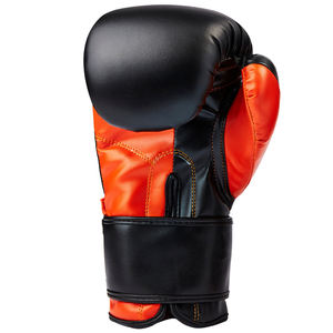 100% Guantes de boxeo de cuero PU de diseño personalizado originales Tamaños profesionales 8oz Edición de patrón impreso para adultos Artes marciales - Product Image 4