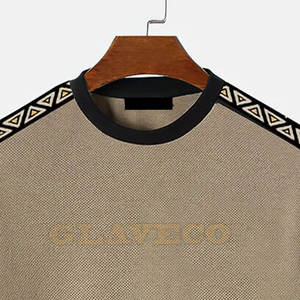 Camisetas de Hombre de Último Diseño con MOQ Bajo, Ropa Casual de Verano, Impresión de Logotipo Personalizado, Poliéster/Algodón, Secado Rápido y Transpirable - Product Image 3