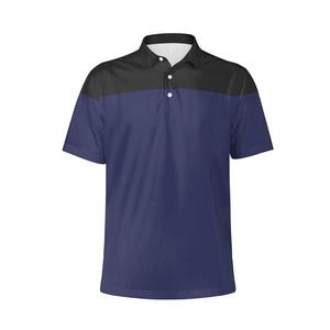 Nuevo Diseño, Camiseta Polo de Golf de Algodón al por Mayor, OEM, Lisa, Bordada, de Alta Calidad, Personalizada, con Cuello Alto, para Hombre, en Venta - Product Image 1