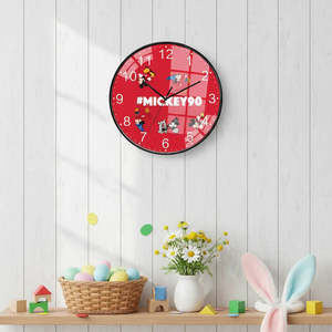 Horloge murale en quartz à face unique Disney Mickey en plastique - Product Image 3