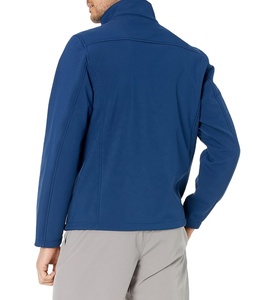 Venta al por mayor chaqueta Softshell hombres al aire libre a prueba de viento con capucha cortavientos ligero duradero elástico protección contra el clima - Product Image 3