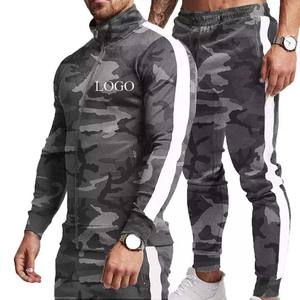 Mode survêtement pour hommes à capuche Fitness Gym vêtements hommes course ensemble vêtements de sport survêtement hommes survêtement hiver costume sport - Product Image 3