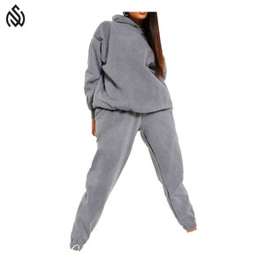 Survêtements en coton sur mesure pour femmes, décontractés, courts, légers, 100 % coton, couleur unie, été, service OEM disponible - Product Image 6