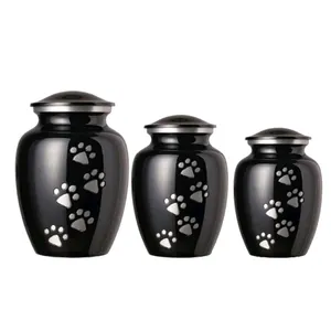 Beste Kwaliteit Huisdier Crematie Urnen Groothandelsprijs Op Maat Trending Hoge Kwaliteit Metalen Huisdier Crematie
