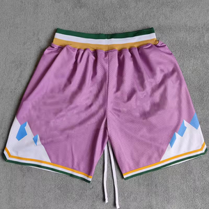 Fabricant de shorts de sport de basket-ball personnalisés pour hommes en polyester de haute qualité, 5 ''5 pouces, short en maille pour hommes, garçons et unisexe - Product Image 3