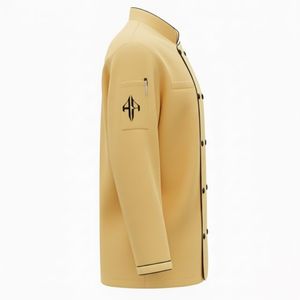 Uniforme de Hotel para Hombre de Manga Larga, Ajustado, de Poliéster/Algodón, Nuevo 2026, de Alta Calidad, Color Sólido, Impresión Digital, Regular, por RIVIAN ATLANTIC - Product Image 2