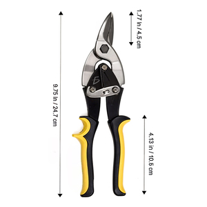 Forbici Industriali Aviator con Bordo Liscio in Acciaio Inossidabile per Cucina e Taglio di Pelle - Product Image 4