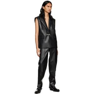 Pantalones de cuero ligeros de nuevo diseño para la venta en línea Pantalones de cuero de talla grande Pantalones de hombre personalizados - Product Image 5