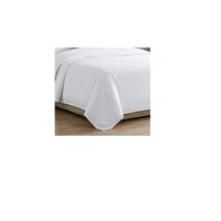 Draps de lit Super King en gros 100% coton pur 300 fils/cm² unis pliés, tissu luxueux, doux, respirant, écologique et durable