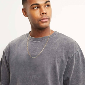 T-shirts pour hommes les plus vendus, 100% coton, décontractés, couleur unie, col rond, manches courtes, vêtements d'été, séchage rapide - Product Image 5