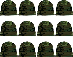 Vente en gros de bonnets d'hiver unisexes en jacquard 100% laine doux et chauds bonnets en tricot pour unisexe - Product Image 4