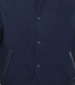 Vestes universitaires taille unisexe à manches en cuir véritable en laine Letterman Varsity Baseball College University Bomber Jackets - Product Image 5