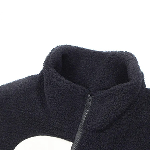 Veste polaire Sherpa lourde de haute qualité avec logo personnalisé OEM Veste d'extérieur d'hiver pour homme Veste polaire personnalisée - Product Image 4