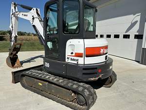 Excavadora Mini Bobcat E55 Usada de Calidad al por Mayor, Modelo 2018, Todas las Series, Excavadora Hidráulica con Componente de Motor Principal - Product Image 5