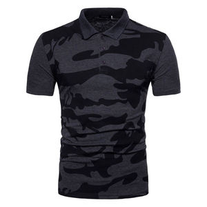 Polo Shirts Sport Golf T Shirt 100% Cotton <b>Men</b> Camouflage Color Camo Man T-Shirt <b>Men's</b> Fashion Slim Fit - Product Image 1