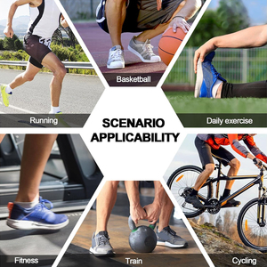 Calcetines deportivos ligeros personalizables para hombre, antideslizantes, antibacterianos, transpirables, aptos para gimnasio, deportes, ropa al aire libre, personalizados - Product Image 5