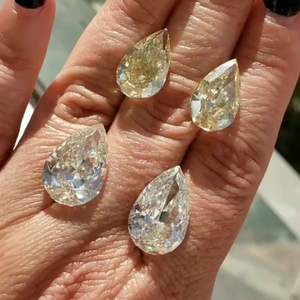 Diamante Sintético Cultivado en Laboratorio, Claridad VS1, CVD, Blanco, Corte Pera, 2.01 Quilates, Color D, Certificado IGI, Joyería Rellena, Diamante Suelto HPHT - Product Image 6