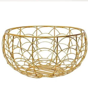 Cesta de huevos de metal de granja, encanto rústico con construcción de estructura metálica duradera, perfecta para cocinas, disponible a precio mayorista - Product Image 3