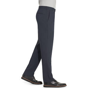 Pantalones de traje para hombre, pantalones de calle y negocios informales de alta calidad, traje elástico con logotipo en la cintura, pantalones de traje de último diseño para hombre - Product Image 3