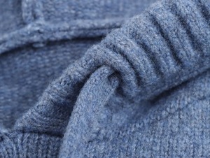 Sweat à capuche décontracté pour femme à manches longues avec poche kangourou, nouveau modèle ample à lacets, tricot côtelé superposé, saison d'automne, design doublé, logo frontal - Product Image 4