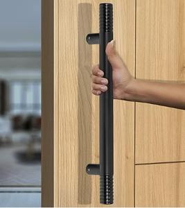 Poignées de porte en acier inoxydable noir de qualité supérieure RARISSIME, surface lisse, quincaillerie de placard, taille/couleur personnalisable pour un style moderne - Product Image 5