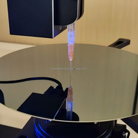 Goniomètre automatique pour plaquettes QD580 avec système de goutteillage et de collecte automatiques pour l'analyse de l'humidification des semi-conducteurs CE ISO