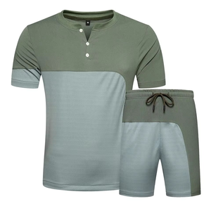 Personnalisé 2 pièces ensemble court été unisexe survêtement imprimé à manches courtes été Shorts t-shirt ensemble pour vêtements de sport 2025 - Product Image 6