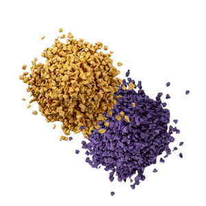 Principaux granules de caoutchouc EPDM multifonctions en gros résistants aux intempéries pour les surfaces extérieures toutes saisons pour la piste de course - Product Image 1
