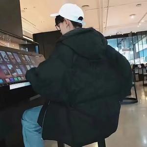 Chaqueta Acolchada de Invierno con Cuello Alto para Hombre y Mujer, Color Sólido, Tela de Lona, Estilo Urbano, Servicio OEM, Impermeable - Product Image 6